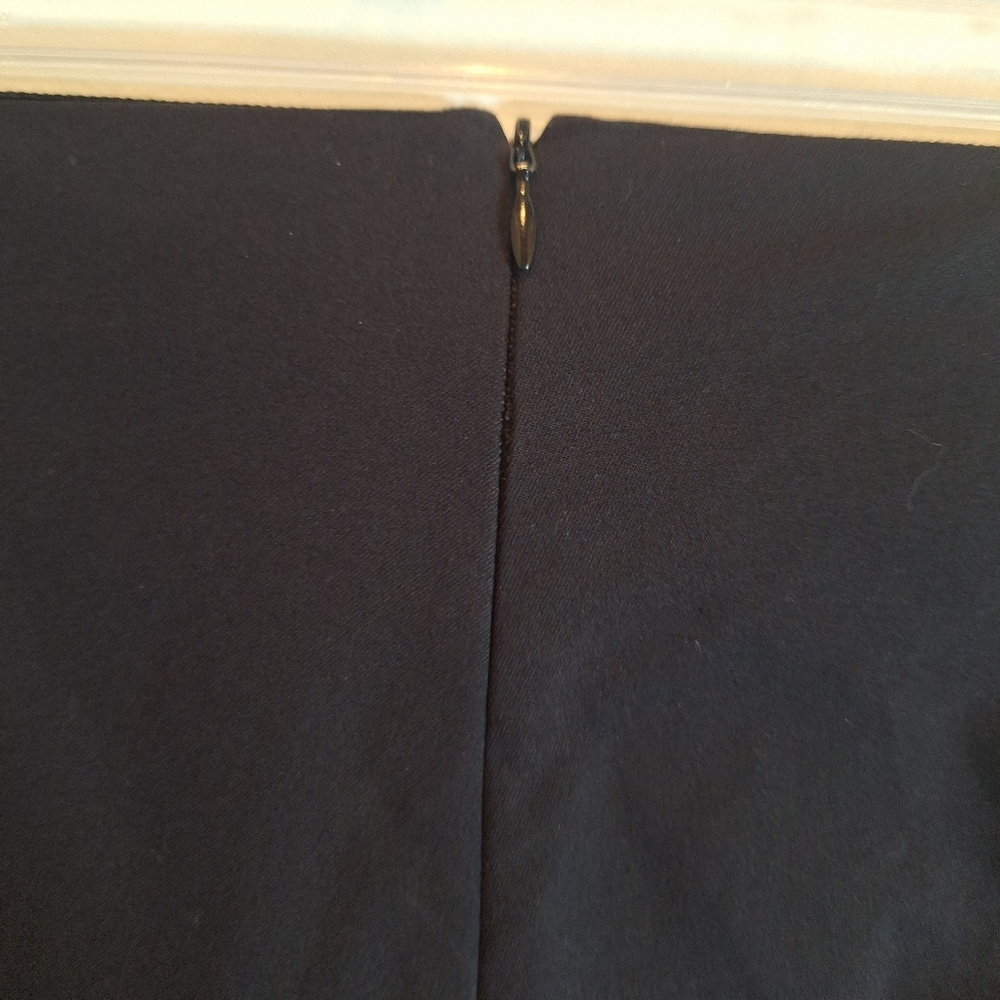 Rag & Bone New York Ankle Pants Size 4 Black Skinny Back Zip Stretch - Picture 3 of 8